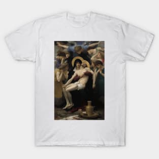 Pieta by William-Adolphe Bouguereau T-Shirt